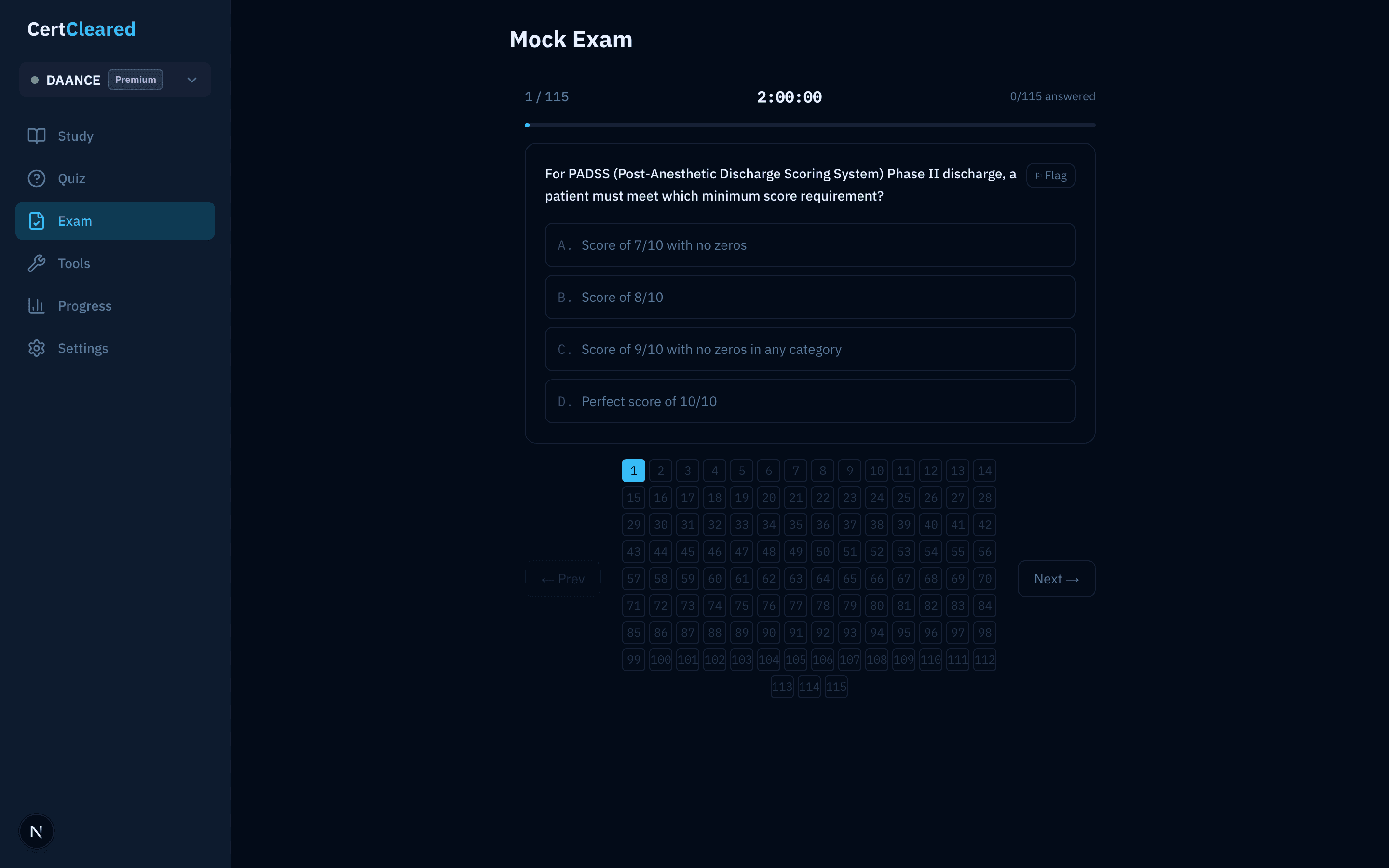 CertCleared — practice like test day